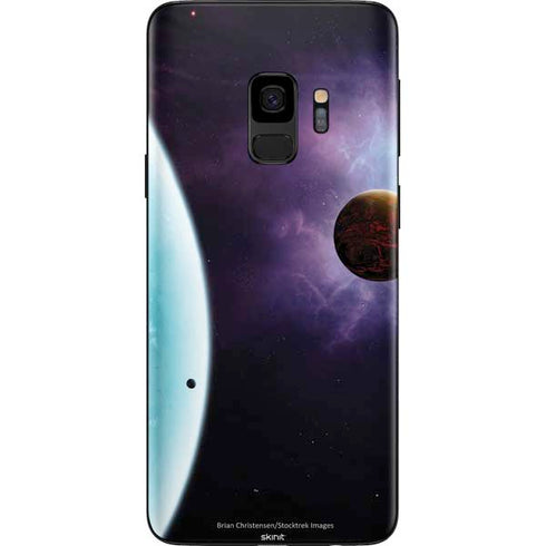 StockTrek Two Planets Born from the Same Star Galaxy S9 Skin